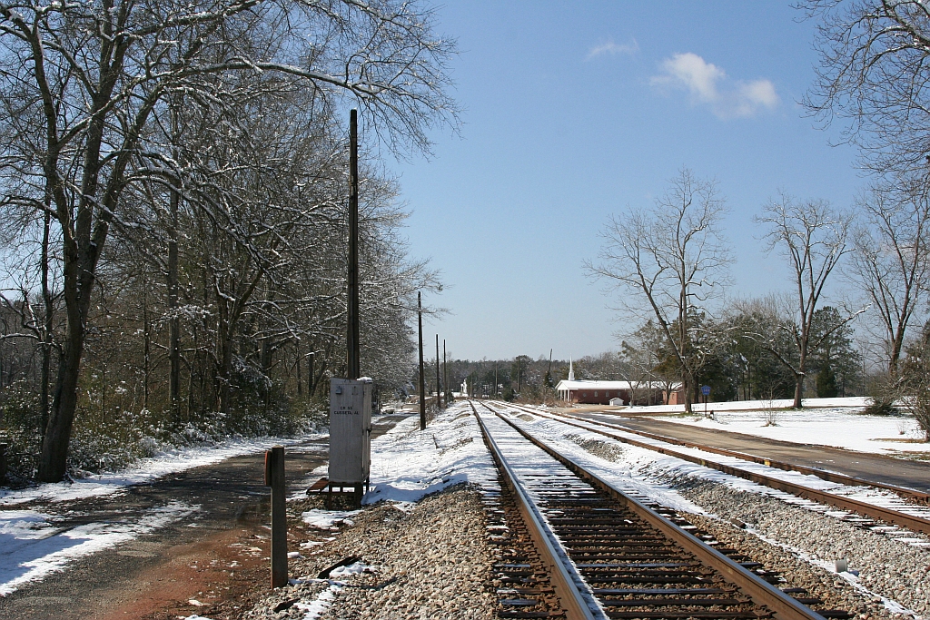 CSX AWP siding facing south